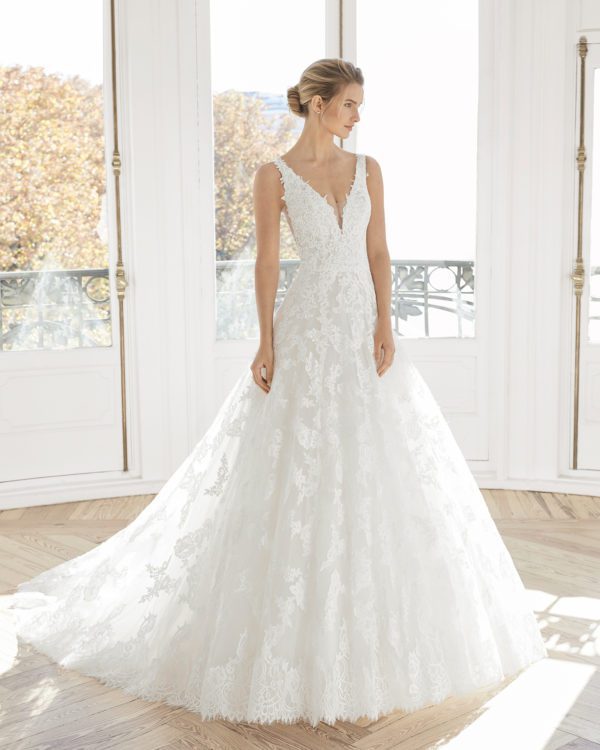 Espiral Wedding Dress - Wedding Atelier NYC Rosa Clara - New York City  bridal Boutique