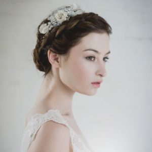 Autumn bridal tiara by Halo & Co