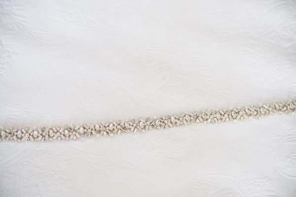 Contance bridal sash by Justine Couture