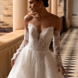 La Premiere Alexandra Wedding Dress - New Arrivals Strapless dress