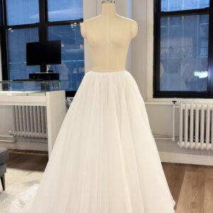 La Premiere Clemmie Wedding Skirt 1 - Timeless Classic Princess Ball Gown Separate Skirt with Natural Waist in Tulle Fabric.